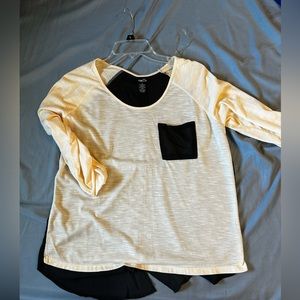 Rue 21. 3/4 Sleeve Dress Shirt